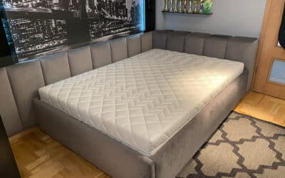 Łóżko tapicerowane na wymiar czy gotowe ze sklepu? Co wybrać i dlaczego?