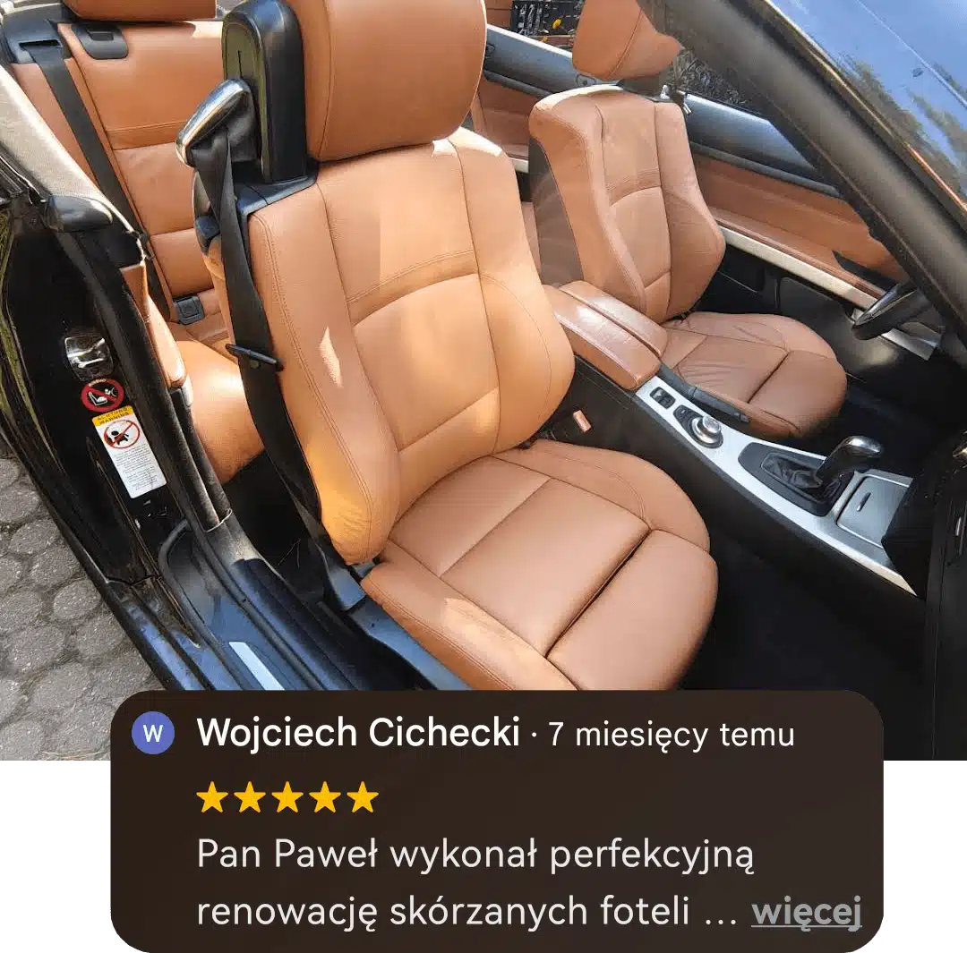 Renowacja Skóry Samochodowej Renowacja Skóry Samochodowej