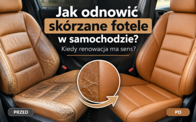 Jak odnowić skórzane fotele w samochodzie?